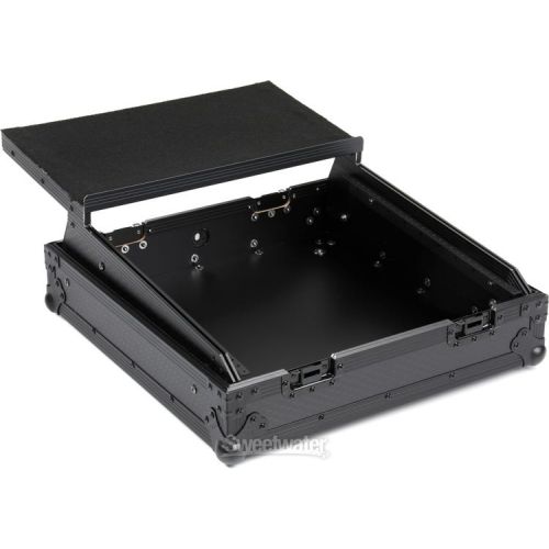 프로 ProX XS-19MIXLTBL 10U Top-mount 19-inch Slanted DJ/Mixer Case with Removable Laptop Shelf - Black