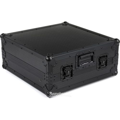 프로 ProX XS-19MIXLTBL 10U Top-mount 19-inch Slanted DJ/Mixer Case with Removable Laptop Shelf - Black
