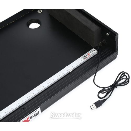 프로 ProX XS-DDJSR2-LT-BL-LED Flight Case for Pioneer DJ Controllers - Black