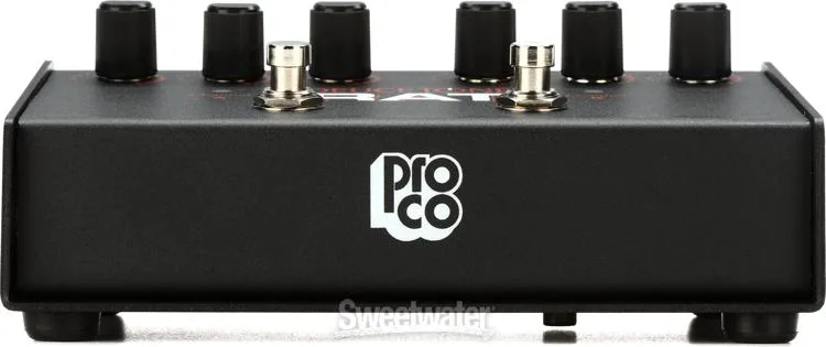 프로 Pro Co Deucetone RAT Dual Distortion / Fuzz / Overdrive Pedal