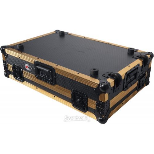 프로 ProX XS-DDJ1000WFGLD Flight Case for Pioneer DJ Controllers - Gold Black