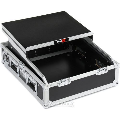 프로 ProX Universal 13U Rackmount Mixer Case with Laptop Shelf