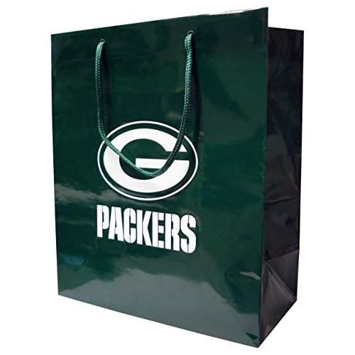 프로 Pro Specialties Group NFL Green Bay Gift Bag, Green/White, One Size