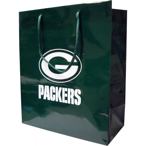 프로 Pro Specialties Group NFL Green Bay Gift Bag, Green/White, One Size