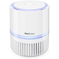 Pro Breeze 3-in-1 Mini Desktop Luftreiniger mit HEPA Filter und Ionisator  Kleiner Luftfilter fuer zu Hause oder Buero  ideal fuer Allergiker und Raucher | USB und Netzkabel