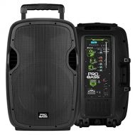 Pro Bass Underground 15, Portable Battery Powered 15” Loudspeaker, 1600W, Bluetooth, USB, MP3 Player