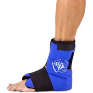 Pro Ice Ankle/Foot Ice Therapy Wrap - Perfect for Sprained Ankles, Plantar Fasciitis, Achilles tendonitis, and Swelling Feet - Ice Packs Included