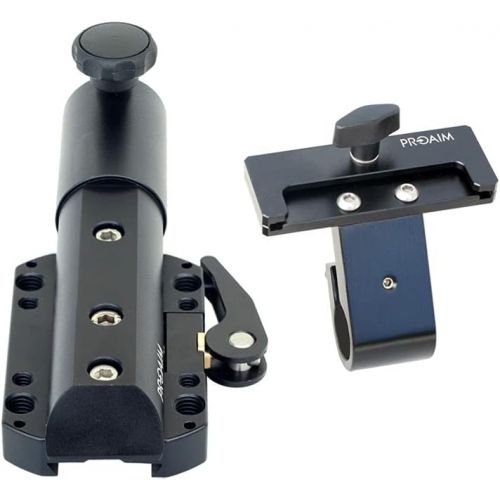 프로 PROAIM Mount & Controller Clamp for Most Proaim Camera Jib Crane to Mount Gimbals CLAMP for Remote Controller Quick Release Plate for M/MX (RN-244-00)