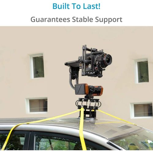 프로 PROAIM 8 Suction Camera Vibration Isolator Car/Vehicle Wire Mount for 3-Axis Camera Gimbals Customizable Cable System with Gripper, Payload 5-20kg/11-44lb (VI-ISSC-8)