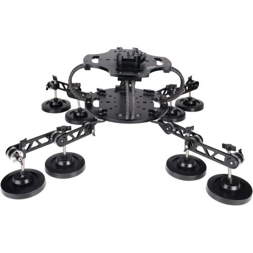 프로 Proaim Grip Master Vibration Isolator Magnetic Car/Vehicle Suction Mount Gripper For 3-Axis Camera Gimbals- DJI Ronin, Movi etc.| Running Payload: 15kg/33lb Max Speed-200km/h +Flig