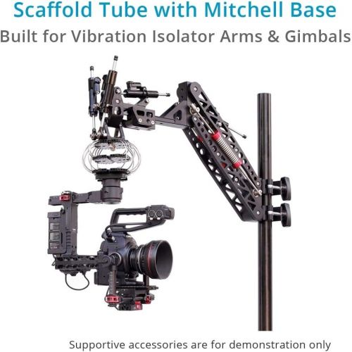 프로 Proaim Scaffold Pole with Mitchell Mount Designed for Vibration Isolator Arms & 3-Axis Camera Gimbals(VI-252-01)