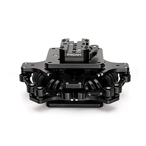 프로 PROAIM Pro Advanced Camera Vibration Isolator for 3-Axis Movi Gimbals + Mounting Plate Custom Polymers, Flexible Design Takes Payload: 15-30kg/33-66lb (VI-PP-02)