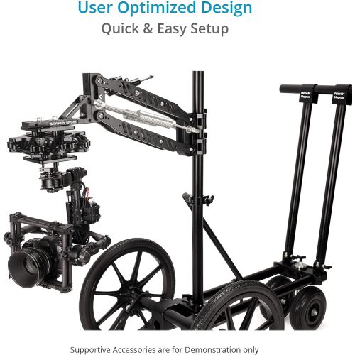 프로 PROAIM Pro Advanced Camera Vibration Isolator for 3-Axis Movi Gimbals + Mounting Plate Custom Polymers, Flexible Design Takes Payload: 15-30kg/33-66lb (VI-PP-02)