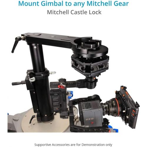 프로 PROAIM Mitchell Vibration Isolator + Castle Lock for Mitchell Gear & Gimbals Stabilizer Payload 5-15kg / 11-33lb, for Tripod, Dolly, Shock Absorber Arm(VB-MTCL-03)