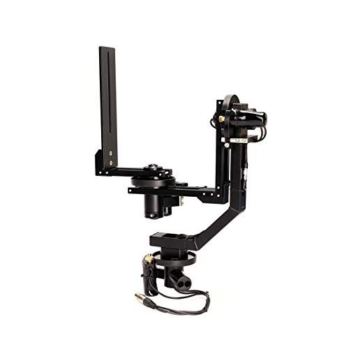 프로 PROAIM Spin-3 (3-Axis) Motorized Dutch Roll 360° Pan Tilt Head for Video DSLR Cinema Camera Camcorders up to 15kg/33lb with Joystick Control System for Jib Crane Tripod + Storage B