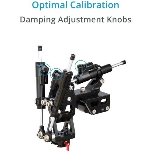 프로 PROAIM Tri-Way Damper System for Vibration Isolator Shock Absorber Arm & 3-Axis Camera Gimbals Stabilizes Roll-Tilt Errors from Moving VehiclesAdjustable Dampers, Payload upto 20kg