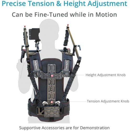 프로 PROAIM Flexi Rig Pro Camera Gimbal Vest Stabilization System for R2 & M5/M10/M15 Extra Comfortable Gimbal Stabilizer Support, Payload up to 15kg/33lb