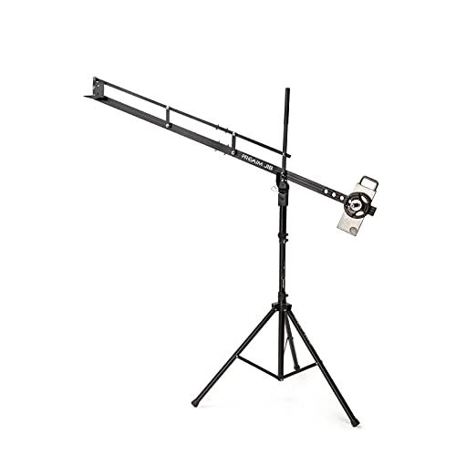 프로 PROAIM 9ft Jib Arm for DSLR Video Camera up to 8kg/17.6lb Adapts Fluid Camera Head, Pan Tilt, Gimbals for Tripod with 1.25 inch Pipe/Mast Best Travel-Friendly Crane + Bag (P-9)