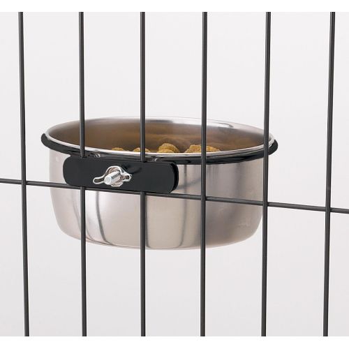 프로 Pro Select Stainless Steel Coop Cups  Versatile Coop Cups for Pet and Animal Cages