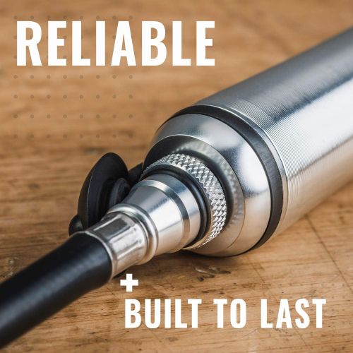 프로 PRO BIKE TOOL Mini Bike Pump Premium Edition - Fits Presta and Schrader valves - High Pressure PSI - Bicycle Tire Pump for Road and Mountain Bikes