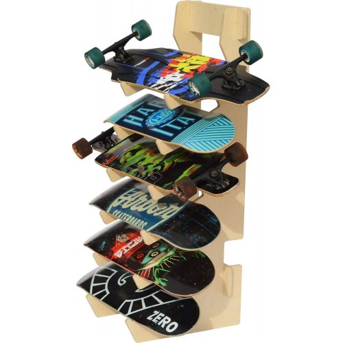 프로 Pro Board Racks The BOARDROOM Skateboard Longboard Floor Display Rack