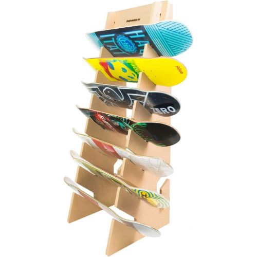 프로 Pro Board Racks Skateboard Snowboard Longboard Floor Display Rack (The Pro)