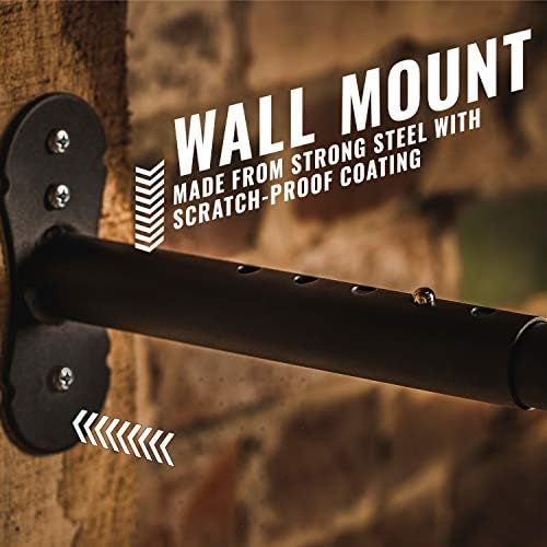 프로 PRO BIKE TOOL Bike Wall Mount - Horizontal Indoor Storage Rack for 1 Bicycle in Garage or Home - Cycling Hanger - Safe and Secure Holder, Hook for Bicycles - Hang Your Road, Mountain or Hybrid B