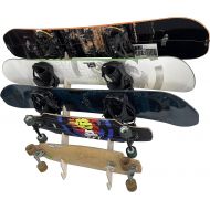[아마존베스트]Pro Board Racks Snowboard Wall Rack Mount - Holds 5 Boards