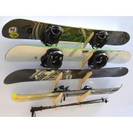 [아마존베스트]Pro Board Racks The Lifty Snowboard Wall Rack (Holds 4)