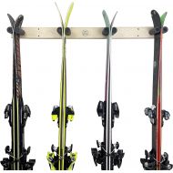 [아마존베스트]Pro Board Racks Ski Wall Rack Mount - 4 Vertical Sets of Skis