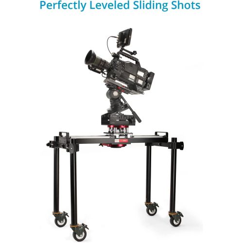 프로 [아마존베스트]PROAIM Mitchell Wedge Tilt Levelling Camera Mount Plate for Mitchell Fluid Head, Tripod Stand | For Over & Under-Slung Tracking & Static Shots, Tilt Angle - 0° to 105° Payload - 10