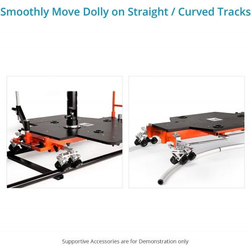 프로 [아마존베스트]Proaim Quad Super Dolly Track Wheel Set (P-TWS-QS)