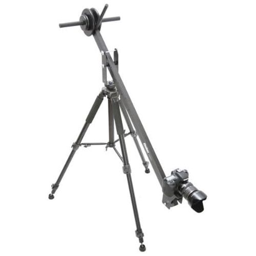 프로 [아마존베스트]ProAm USA Orion Jr DVC60 Compact DSLR Video Camera Jib Crane Tilt, 4 ft