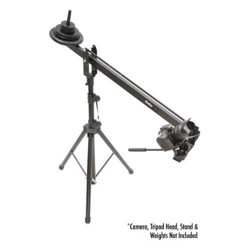 프로 [아마존베스트]ProAm USA Orion Jr DVC50 Compact DSLR Video Camera Jib Crane Tilt, 4 ft