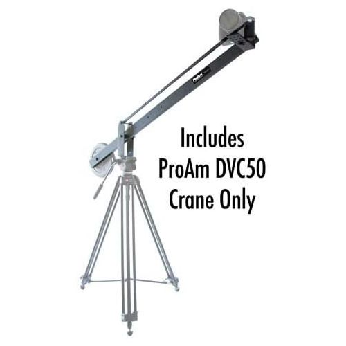 프로 [아마존베스트]ProAm USA Orion Jr DVC50 Compact DSLR Video Camera Jib Crane Tilt, 4 ft