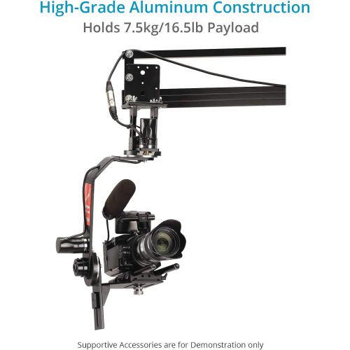 프로 [아마존베스트]Proaim Professional Motorized Jr. Pan Tilt Head with 12V Joystick Control for DSLR Video Cameras Camcorders up to 6kg/13.2lb for Jib Crane Tripod + Carrying Bag (PT-JR)