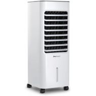 [아마존베스트]Pro Breeze Mobile Air Cooler with 4 Operating Modes, 3 Speed Levels, LED Display + Remote Control, Air Conditioner with Water Cooling, Fan, Humidifier and Night Mode Operation