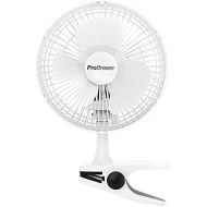 [아마존베스트]Pro Breeze Mini Fan with Clip, Very Quiet, 20 cm Diameter, 2 Speed Settings, Ideal as Table Fan