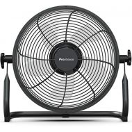 [아마존베스트]Pro Breeze Floor Fan - 3 Speed Fan with Adjustable Fan Head - Wind Machine for Gyms & Workshops