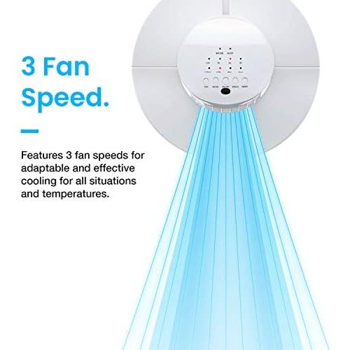 프로 [아마존베스트]Pro Breeze Oscillating Tower Fan, 79cm in Height, 70-Degree Oscillation, Column Fan with 3 Speed Settings, 60Watt Fan with Remote Control and Timer