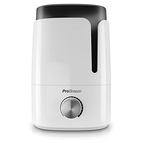 프로 [아마존베스트]Pro Breeze 3.5 Litre Ultrasonic Humidifier - with High Water Tank Capacity, Aroma Diffuser and Auto Shut Off Efficient and quiet. Ideal for use in bedrooms and around babies and c