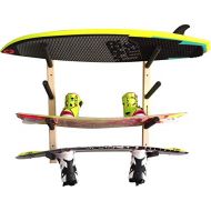 Pro Board Racks Wakeboard Surfboard Wall Rack Mount - Holds 4 Boards