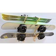 Pro Board Racks Snowboard Ski Hanging Wall Rack -- Holds 3 Boards