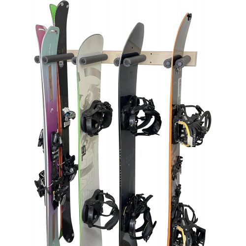 프로 Pro Board Racks Snowboard Ski Wall Mounted Storage Rack