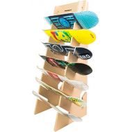 Pro Board Racks Skateboard Snowboard Longboard Floor Display Rack (The Pro)