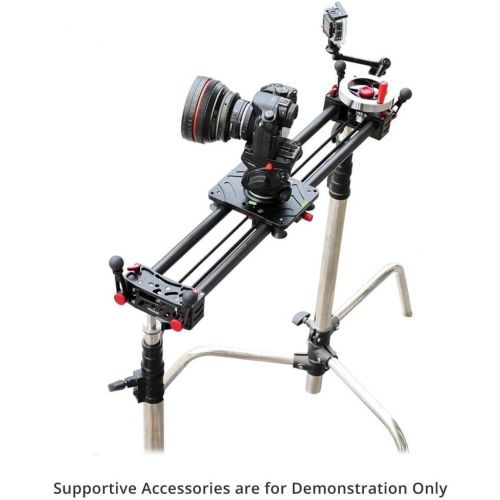 프로 PROAIM Inertia 2.5ft30” Fluid Motion Video Slider for DSLR DSLM Digital Cinema Camera Camcorder up to 8kg17.6lb | Carbon Fiber Rail Track Ball-Bearing Slider + Fly-Wheel Handle +
