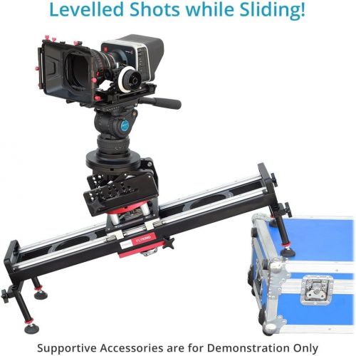 프로 PROAIM Mitchell Wedge Tilt Levelling Camera Mount Plate for Mitchell Fluid Head, Tripod Stand | For Over & Under-Slung Tracking & Static Shots, Tilt Angle - 0° to 105° Payload - 10