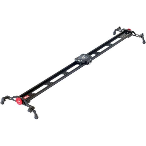 프로 PROAIM ZEAL 48”122cm Camera Video Slider with 20kg44lb Load Capacity (P-ZL-S4) DSLR Track Dolly Rail Slider System | Professional Camcorder Slider Tripod Compatible