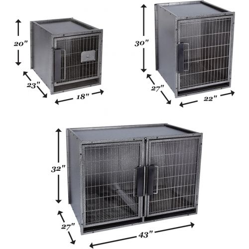 프로 Pro Select ProSelect Modular Kennel Cage Graphite