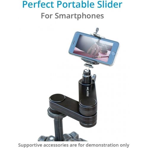 프로 PROAIM Sway Pro Extendable Video Camera Slider | Covers Up to 4× Linear Motions on Tripod | Portable CNC Aluminum Slider Rail Track Dolly for DSLR Video GoProSmartphone (SL-051-01